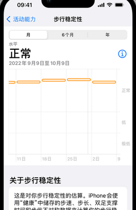 海南iPhone手机维修如何在iPhone开启'步行稳定性通知'