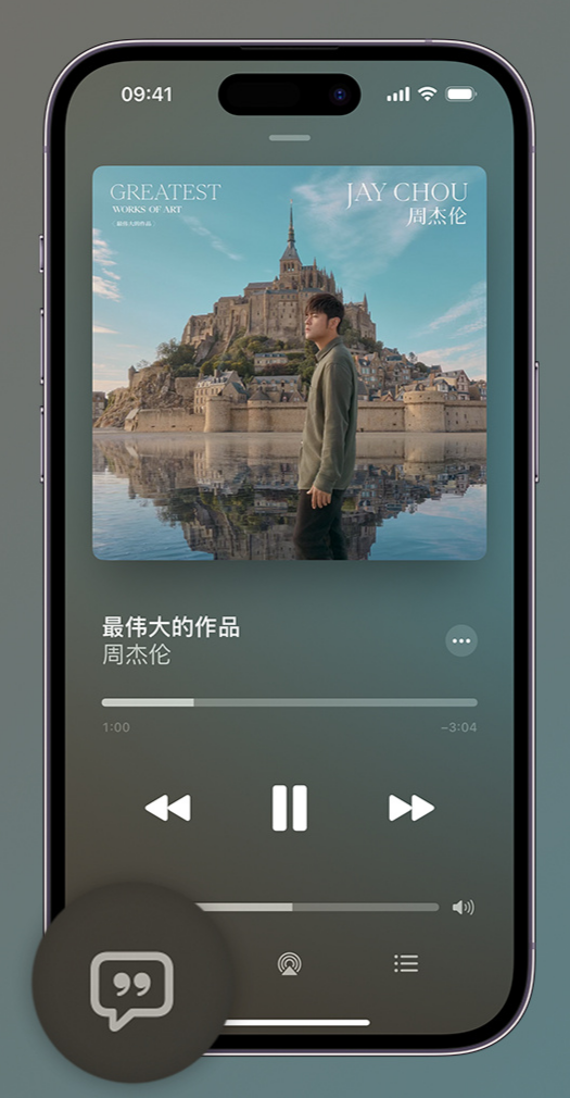 海南iphone维修分享如何在iPhone上使用Apple Music全新唱歌功能 