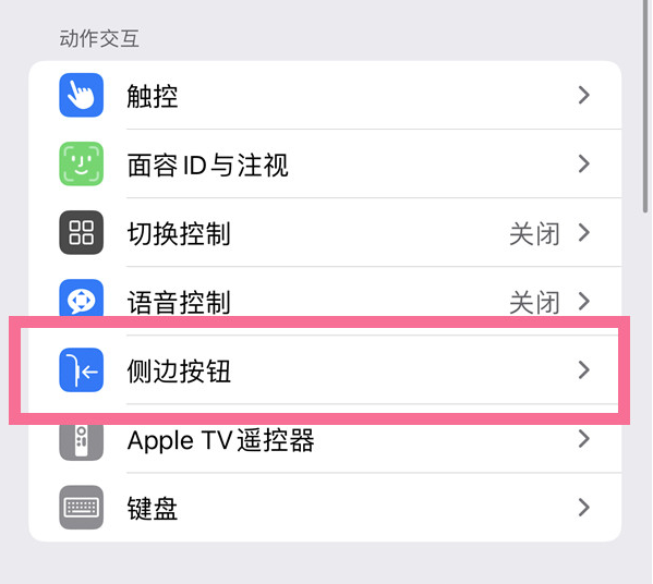 海南苹果14维修店分享iPhone14 Plus侧键双击下载功能关闭方法 