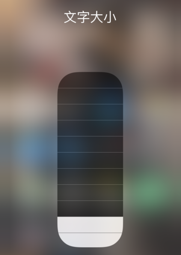海南苹果手机维修分享小技巧：在 iPhone 控制中心快速调节字体大小 