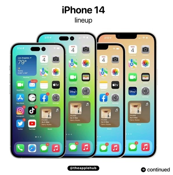 海南苹果14维修分享iPhone 14全家福 