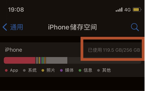 海南苹果13维修分享iPhone13如何查看剩余内存 