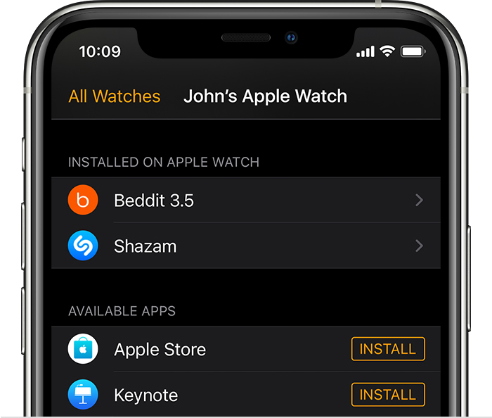 海南苹果手机维修分享如何在 Apple Watch 上下载应用 