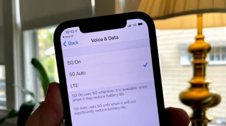 海南苹果手机维修分享iPhone 12如何打开或关闭5G网络 